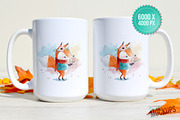 15oz Mug Mockup - 2 Sided, a Cups & Container Mockup by Simply Mockups (Thumbnail 2 of 2)