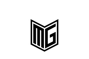 MG Logo Design Vector Template