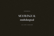 Rolandie Romantic Serif, a Serif Font by Cruzine (Thumbnail 8 of 8)