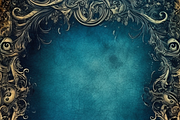 Dark Victorian Border, a Background Graphic by Printable Treasure (Thumbnail 3 of 10)