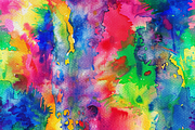 Neon Watercolor Texture, a Pattern Graphic by Printable Treasure (Thumbnail 7 of 10)