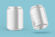 Glossy Metallic Can Bundle, a Product Mockup by Graphic Bird (Thumbnail 15 of 19)
