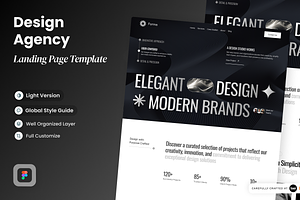 Forma - Design Agency Landing Page, a Landing Page Template by SLAB! Design