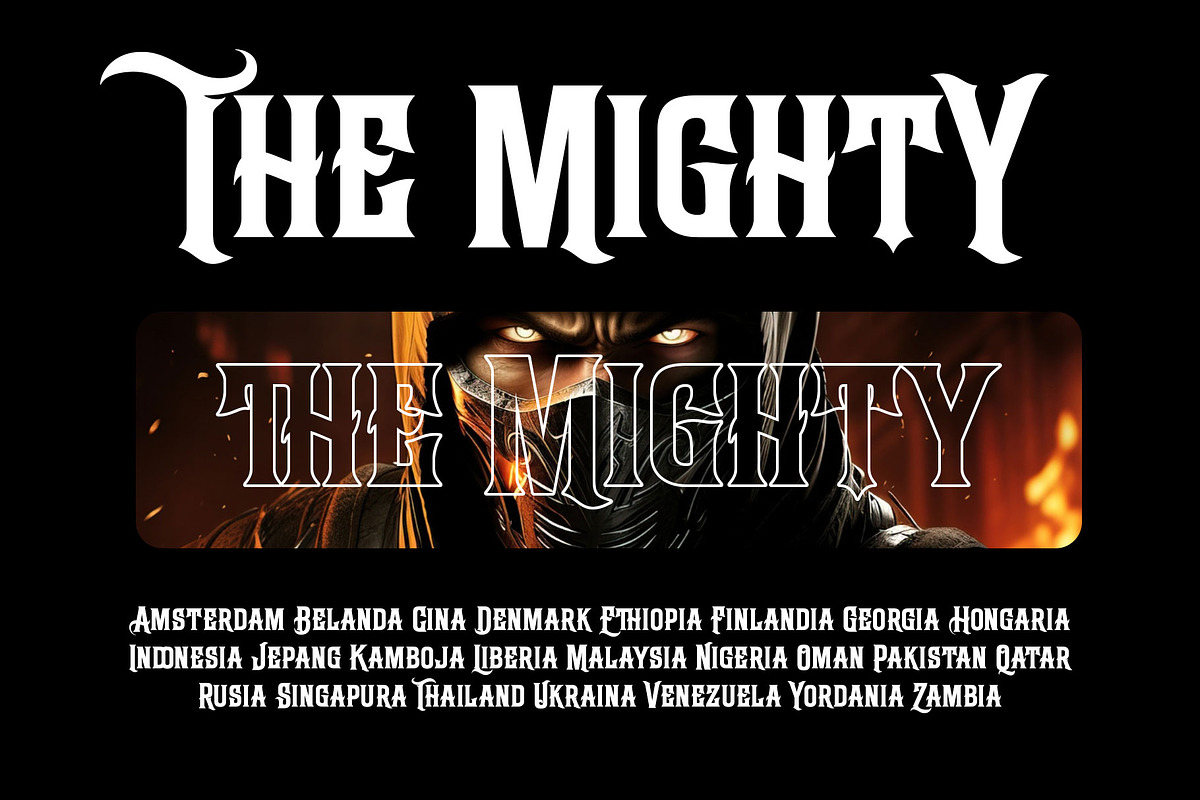 Firlest Old Vintage Font, a Blackletter Font by RantautypeStudio (Photo 8 of 15)