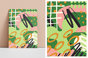Abstract shapes posters, cards set, a Decorative Illustration by Good Studio (Thumbnail 3 of 5)