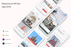 Metaverse & VR Tour App UI Kit