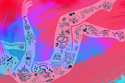 Tattoo. Magic, Nature, Halloween, an Education Illustration by OlgaSoi007 (Thumbnail 3 of 9)