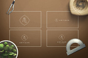 Geometric Letters and Logo Designs, a Branding & Logo Template by VP Fonts (Thumbnail 2 of 28)