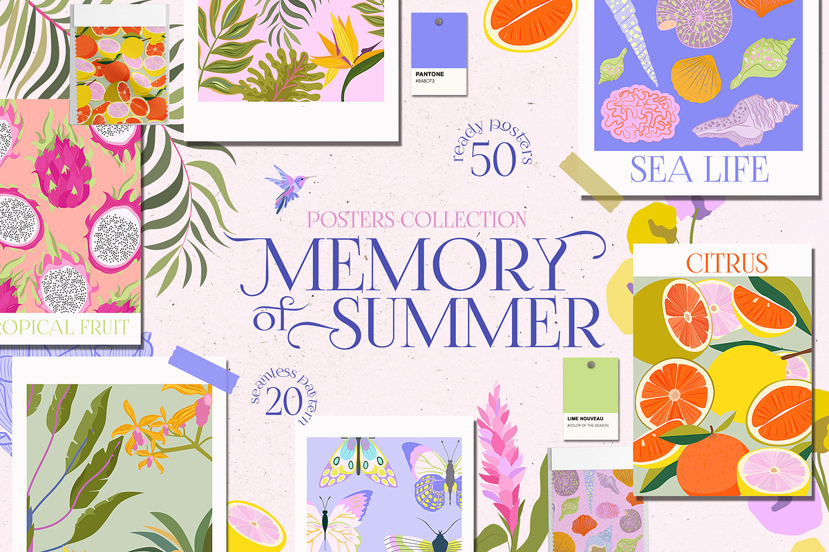 Poster Gallery Bundle, a Decorative Illustration by Mio Buono (Photo 22 of 82)