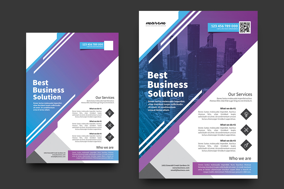 Corporate, a Flyer Template by Saphari (Photo 2 of 3)