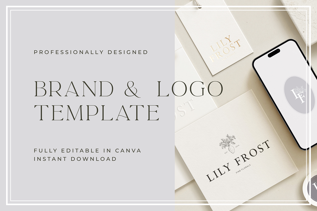 Canva Editable Brand Kit - Lilly, a Branding & Logo Template by August + White (Photo 1 of 6)