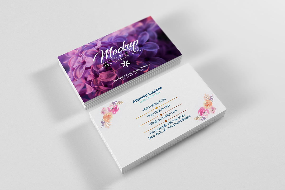 Business Card Mockup Vol 2, a Product Mockup by Honnum Graphic Art (Photo 2 of 16)