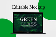 Green Glass PowerPoint Template, a Presentation Template by Brandearth RRGraph (Thumbnail 5 of 7)
