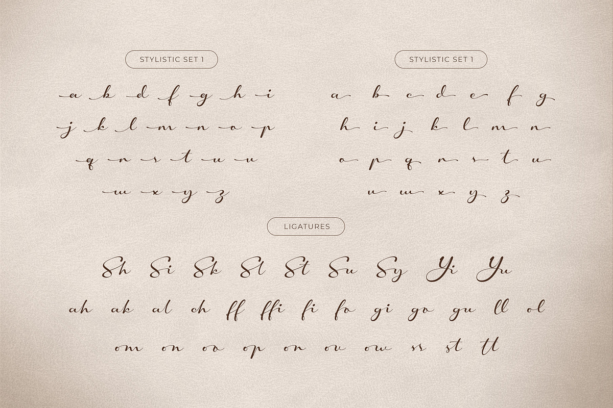Shopie Script – Natural Handwritten, a Script Font by Krismagraph (Photo 9 of 10)