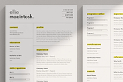 Designer Resume Template Canva, a Resume Template by frommakertomaker (Thumbnail 1 of 8)