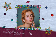 Rhinestone Christmas Tree and Frames, an Object Graphic by Anzhelika (Thumbnail 5 of 9)