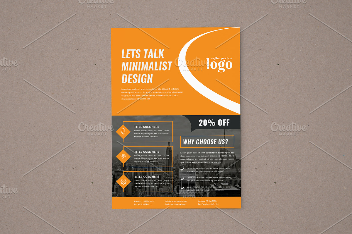 Flyer Template, a Flyer Template by Alice_s (Photo 6 of 10)