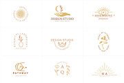 50 ABSTRACTION  Logo Templates, a Branding & Logo Template by Katya_lu (Thumbnail 5 of 15)