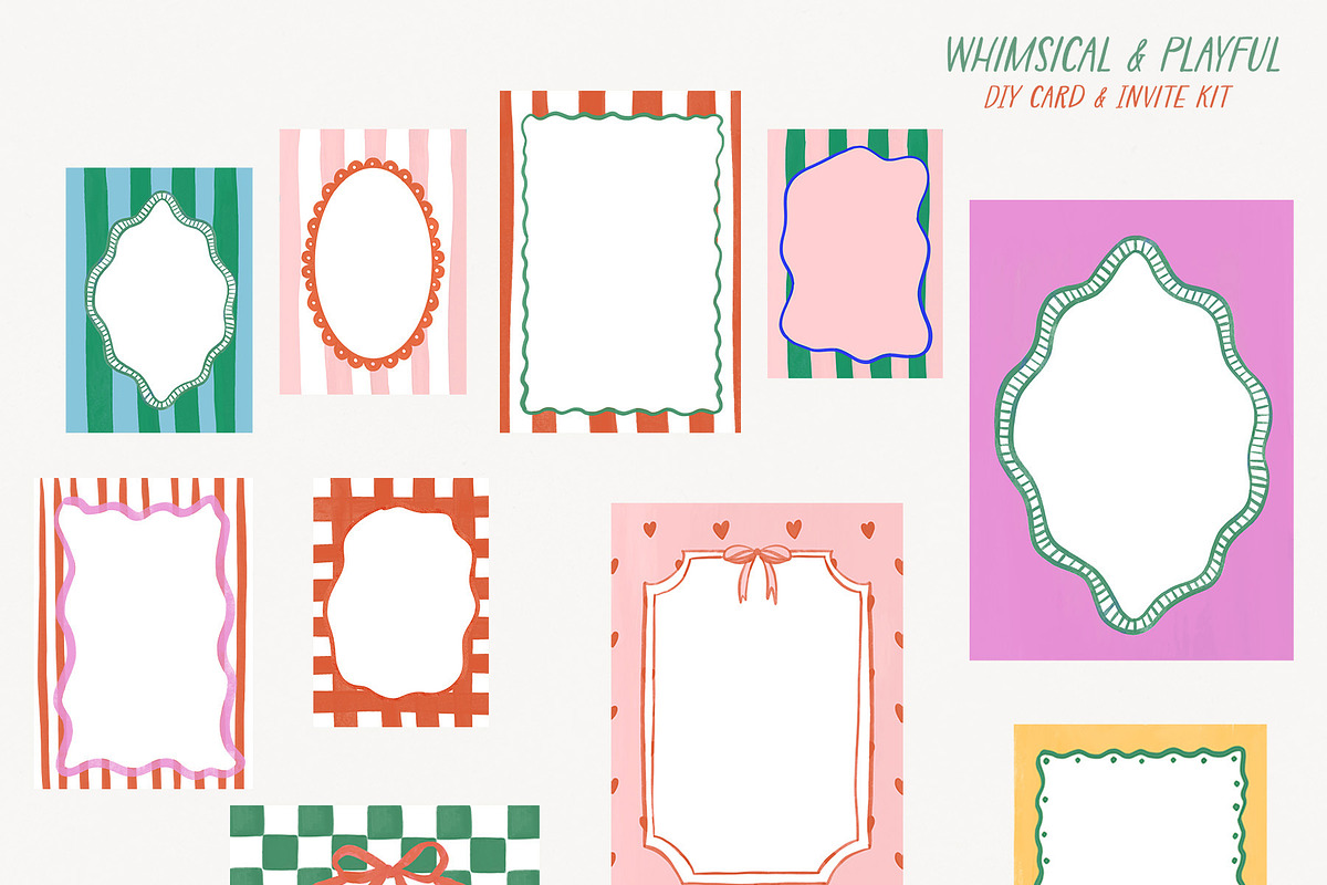 Whimsical Illustration & Frames, an Object Graphic by Essentially Nomadic (Photo 3 of 15)