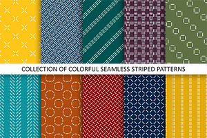 Bright minimal color fabric patterns
