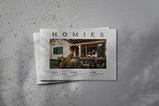 HOMIES Brochure Lookbook Template, a Brochure Template by Indotitas (Thumbnail 1 of 9)