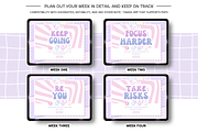 Purple Pastel Digital Planner, a Stationery Template by Tas Creative Studio (Thumbnail 9 of 12)