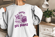 Sorry Got Plans, Funny Raccoon, an Illustration by SharpMarketplace (Thumbnail 9 of 9)