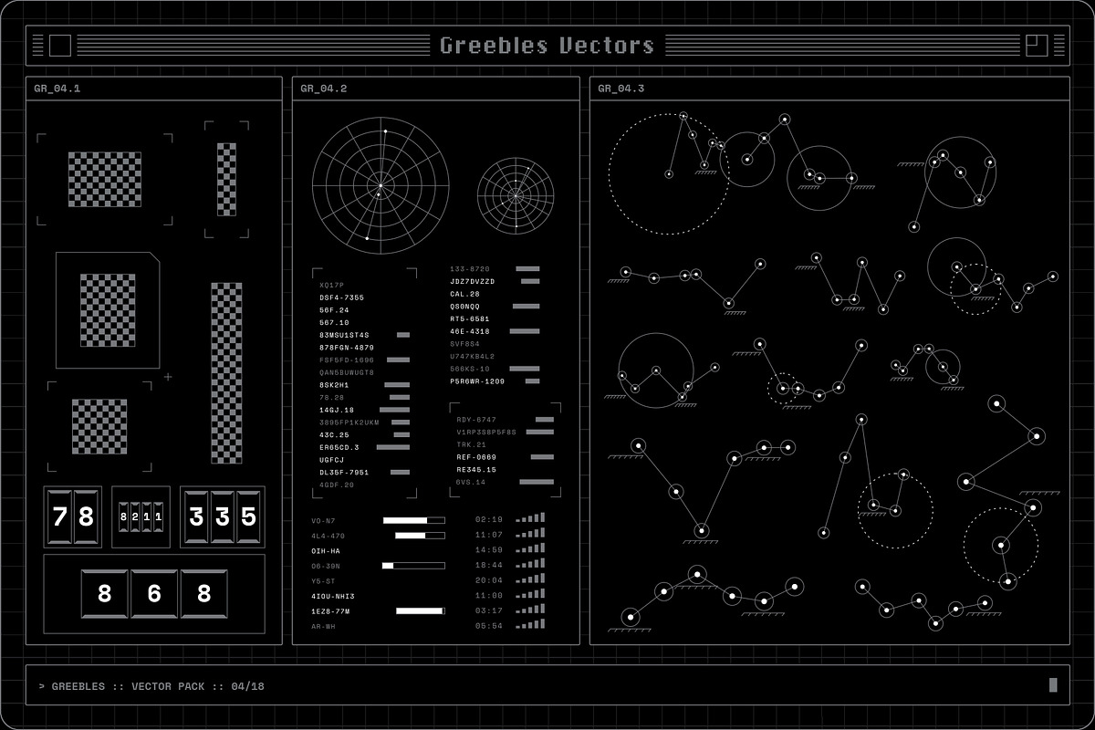 Greebles Vector Pack, an Object Graphic by MiksKS (Photo 10 of 24)
