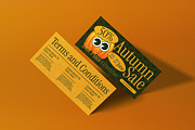 Green Yellow Autumn Sale Voucher, a Flyer Template by graphicook (Thumbnail 3 of 3)