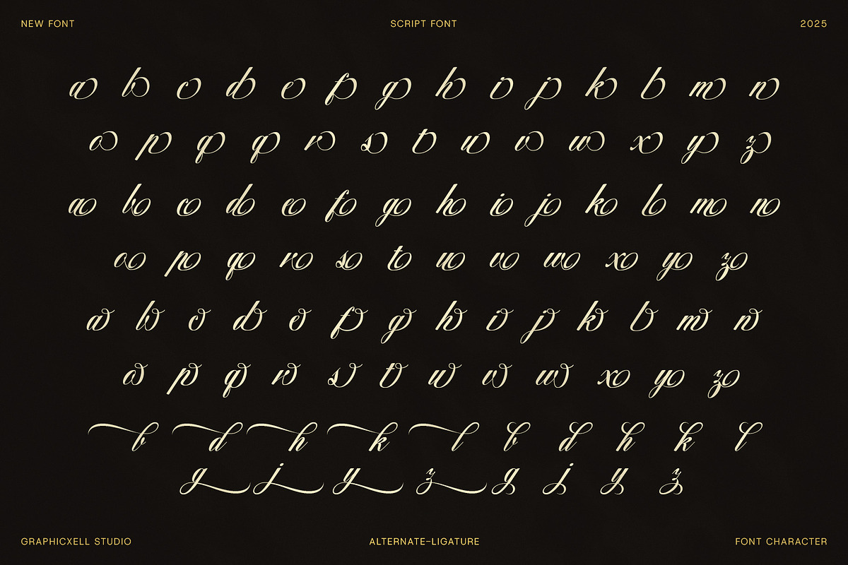 Mogira Rystan Wedding Script Font, a Script Font by Graphicxell (Photo 8 of 8)