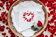 Floral Heart Shape Design, an Illustration by DreamArtGraphic (Thumbnail 6 of 6)