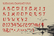 Kaze Japanese Asian Display Font, a Script Font by Vadovastd (Thumbnail 2 of 8)