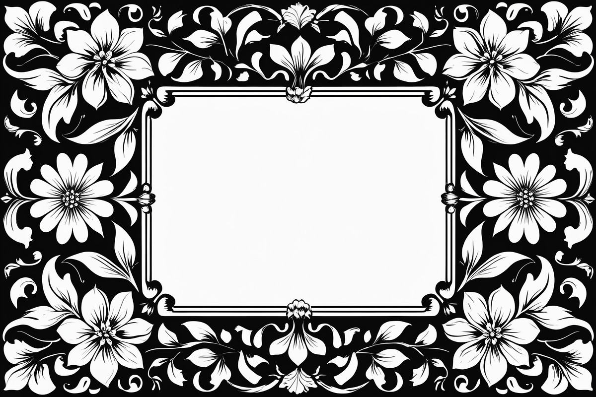 Vintage Frame Collection, an Illustration by yasushie (Photo 4 of 9)