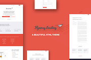 Flyaway Landing, a Landing Page Template by Pixel Co. (Thumbnail 1 of 5)