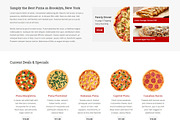 Pizza Restaurant Joomla 3 Theme, a Landing Page Template by webunderdog (Thumbnail 3 of 6)