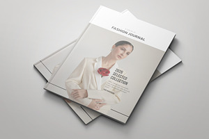 A5 Fashion Journal, a Brochure Template by Bookrak Graphic Design