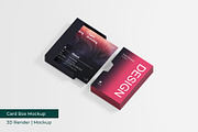 Card Mockup | 3D Rendering, an Advertising Mockup by mrfauzi (Thumbnail 3 of 11)