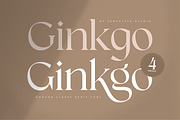 Ginkgo - Modern Classy Serif Font, a Serif Font by Sensatype (Thumbnail 1 of 20)