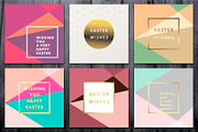 Easter Greeting Minimal Cards, an Illustration by Olha Kostiuk (Thumbnail 4 of 5)