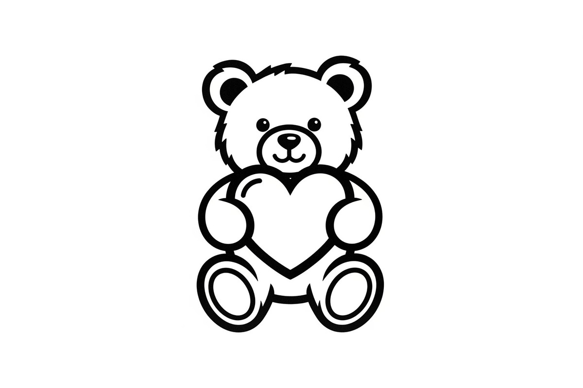 Cute Teddy Bear Love Vector Bundle, an Illustration by Designs_River (Photo 11 of 51)