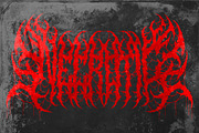 Graven Death Metal Font, a Blackletter Font by Fonday Studio (Thumbnail 3 of 11)