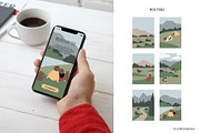 Mountain trip | landscape creator, a Decorative Illustration by LyubovZaytseva (Thumbnail 7 of 16)