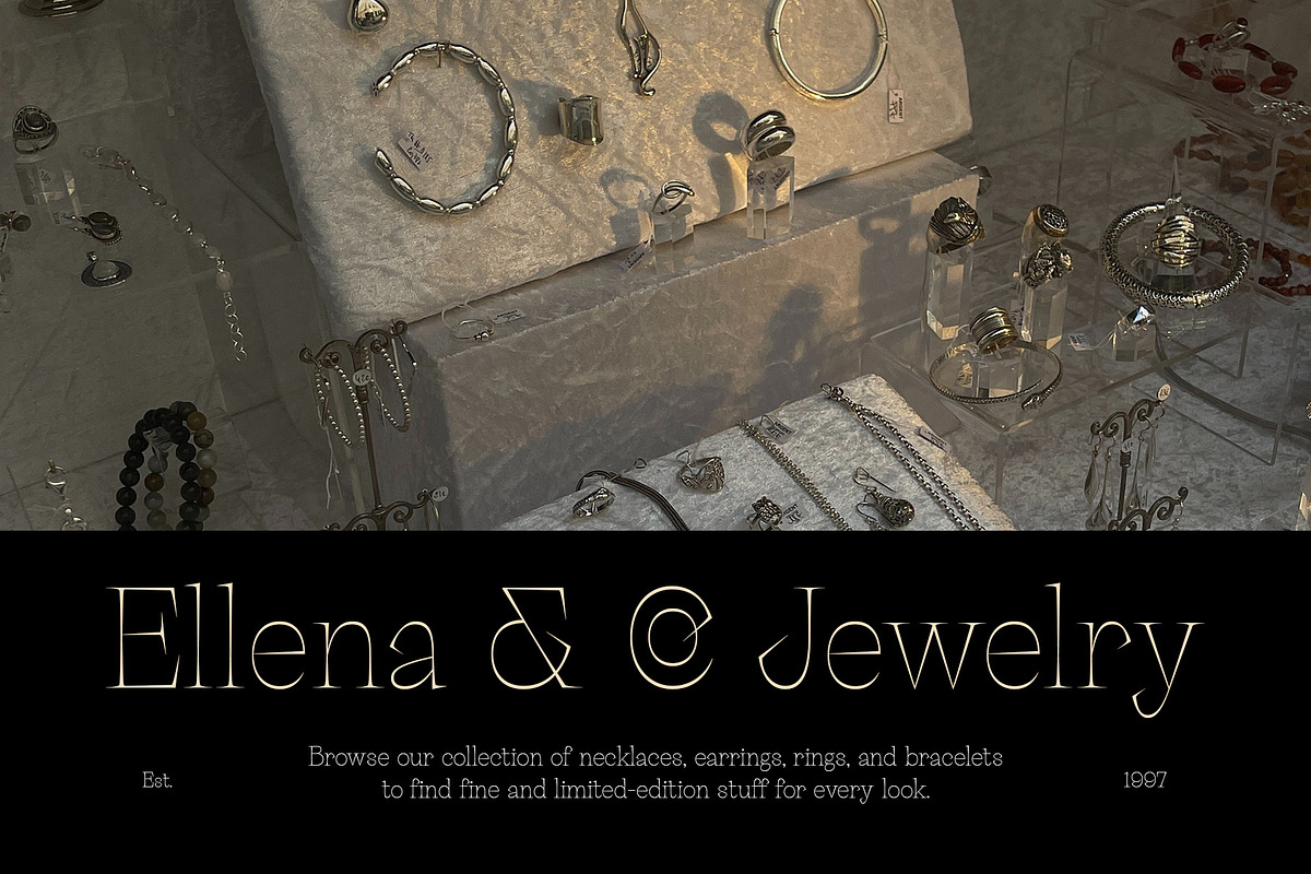 Palaise - Display Serif Typeface, a Serif Font by Craft Supply Co. (Photo 4 of 8)