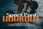 Sport Gazenox, a Sans Serif Font by QR Design Studio (Thumbnail 8 of 11)