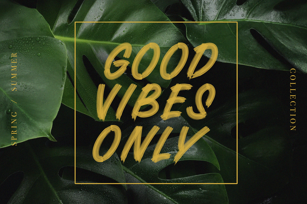 BRUSHERA SVG FONT + EXTRAS preview 5