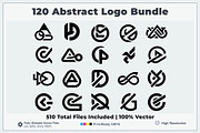 Modern Abstract Logo Bundle 120, a Branding & Logo Template by Vectorium Studio (Thumbnail 1 of 5)