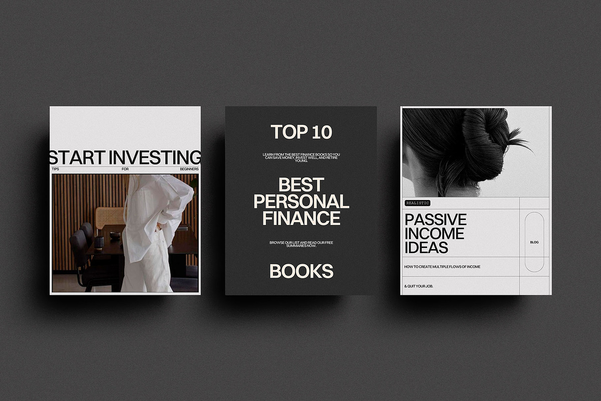 Financial Coach Instagram Template, a Social Media Template by Moscovita Studio (Photo 3 of 15)