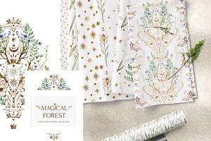 Magical Forest Pattern Collection