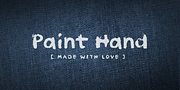 Paint Hand, a Handwritten Font by Letters & Numbers (Thumbnail 2 of 2)