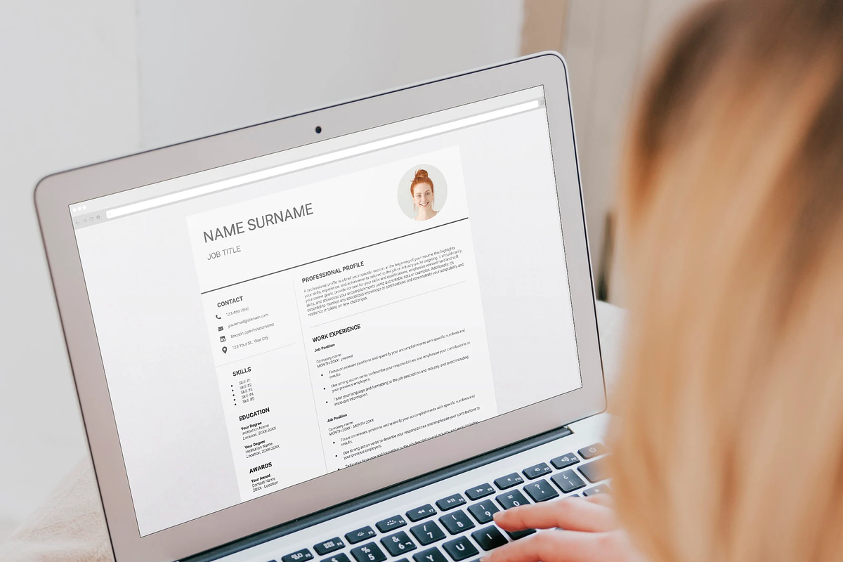 Resume Template Google Docs Word, a Resume Template by OkiDocs Resume Templates (Photo 10 of 11)